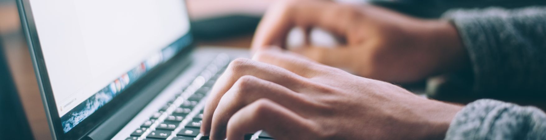 Hands on keyboard